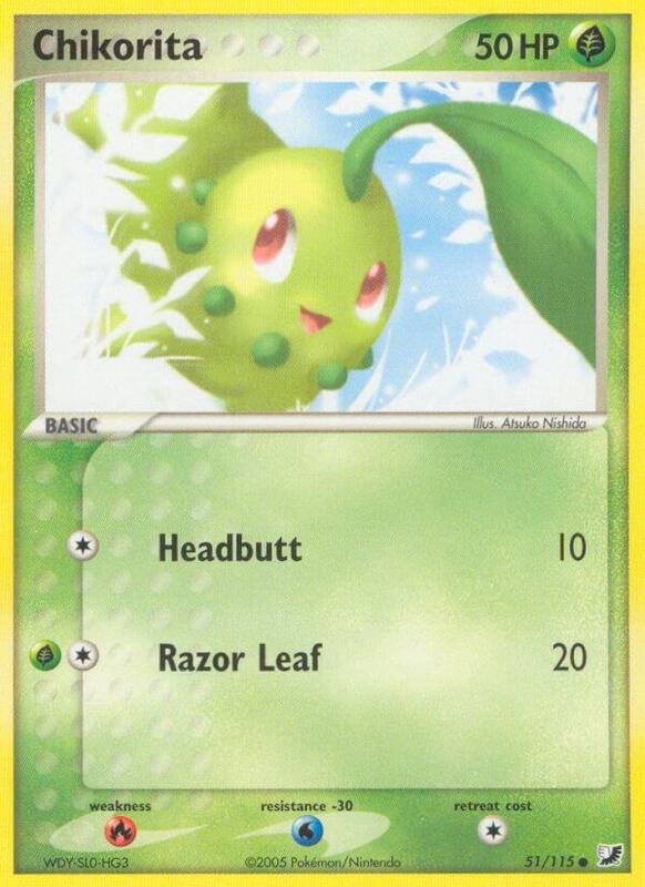 Chikorita - EX Unseen Forces - #51