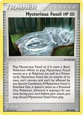 Mysterious Fossil - EX Holon Phantoms - #92