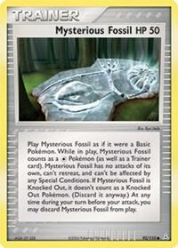 Mysterious Fossil - EX Holon Phantoms - #92