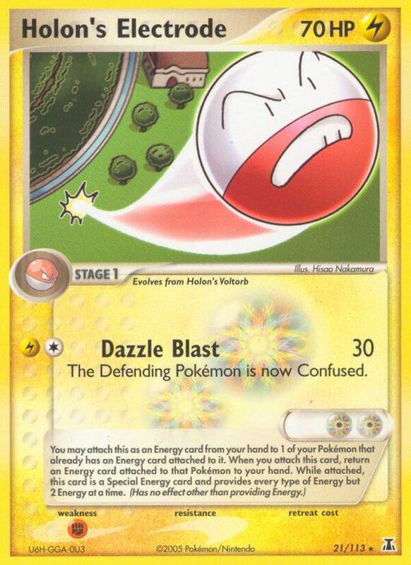 Holon's Electrode - EX Delta Species - #21