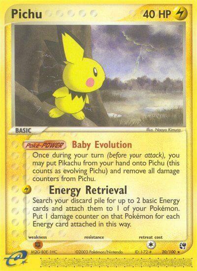 Pichu - EX Sandstorm - #20