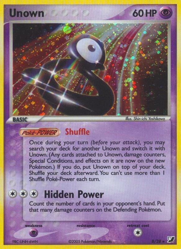 Unown (B) - EX Unseen Forces - #B