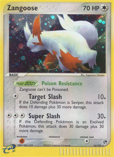 Zangoose - EX Sandstorm - #14