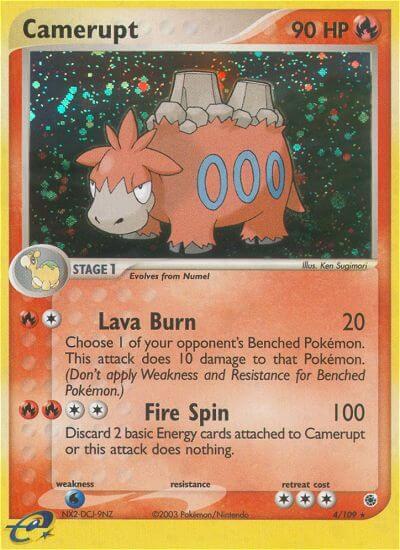 Camerupt - EX Ruby & Sapphire - #4