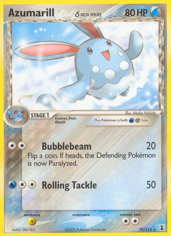 Azumarill (Delta Species) - EX Delta Species - #19