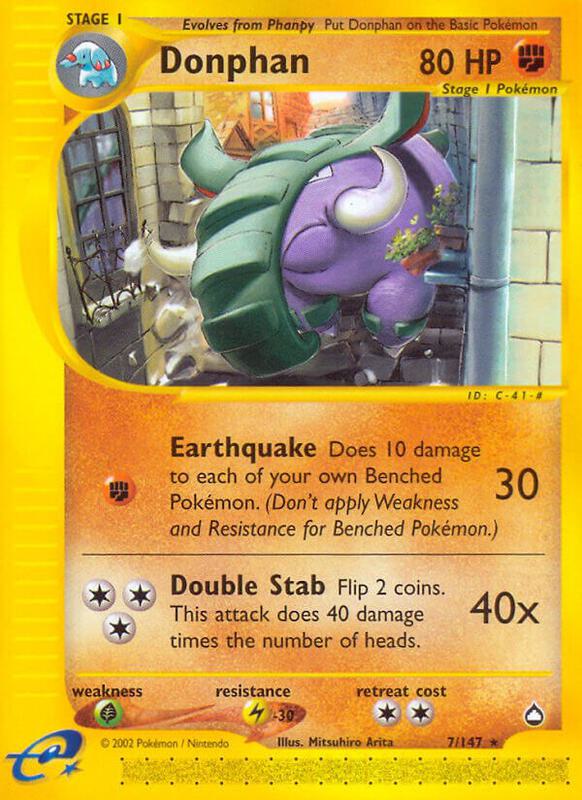 Donphan - Aquapolis - #7