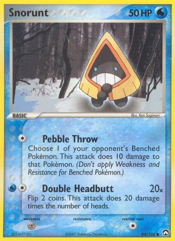 Snorunt - EX Power Keepers - #64