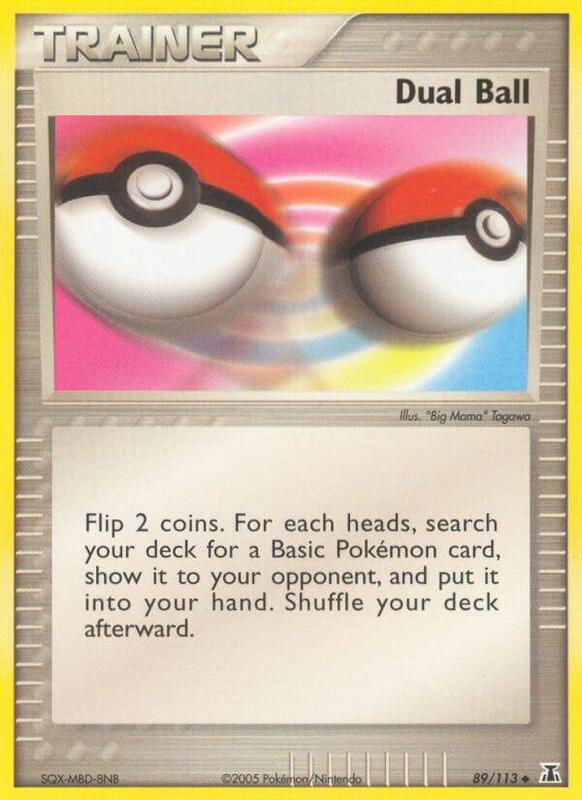 Dual Ball - EX Delta Species - #89