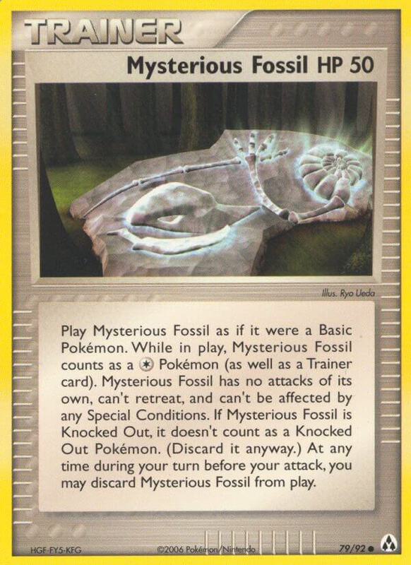 Mysterious Fossil - EX Legend Maker - #79
