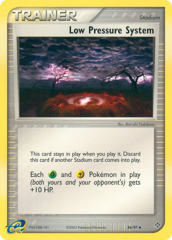 Low Pressure System - EX Dragon - #86