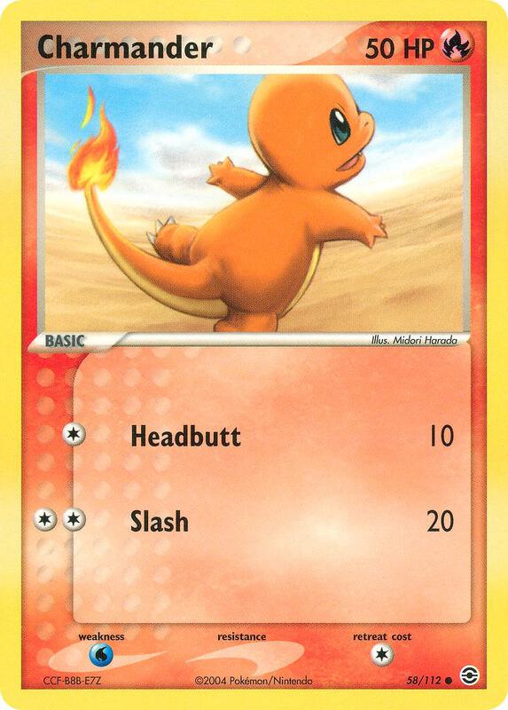 Charmander - EX FireRed & LeafGreen - #58