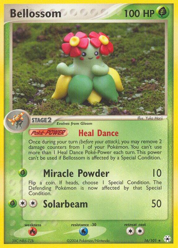 Bellossom - EX Hidden Legends - #16