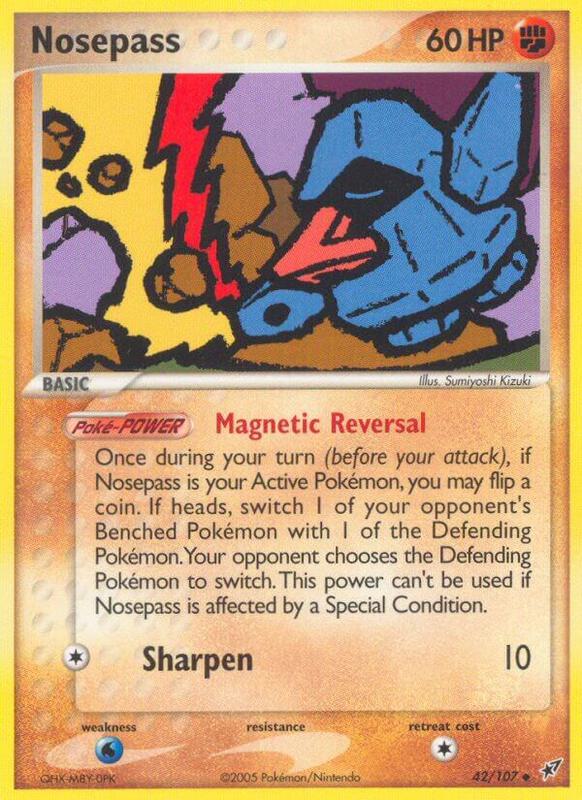 Nosepass - EX Deoxys - #42
