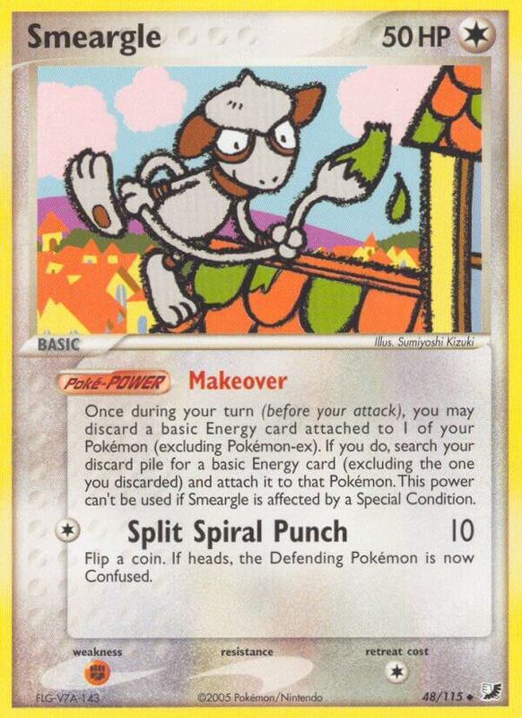 Smeargle - EX Unseen Forces - #48