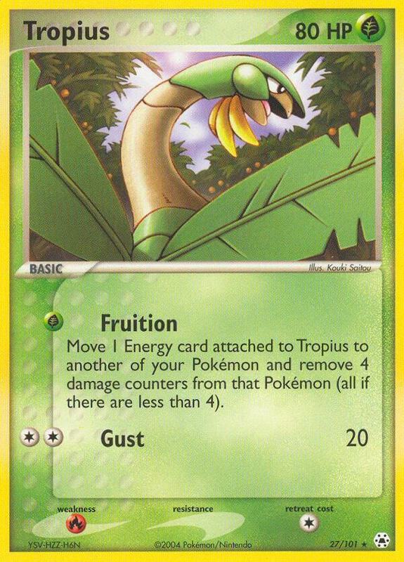 Tropius - EX Hidden Legends - #27