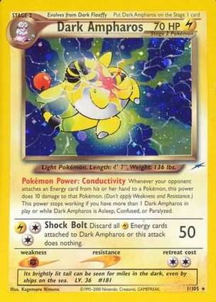 Dark Ampharos - Neo Destiny - #1