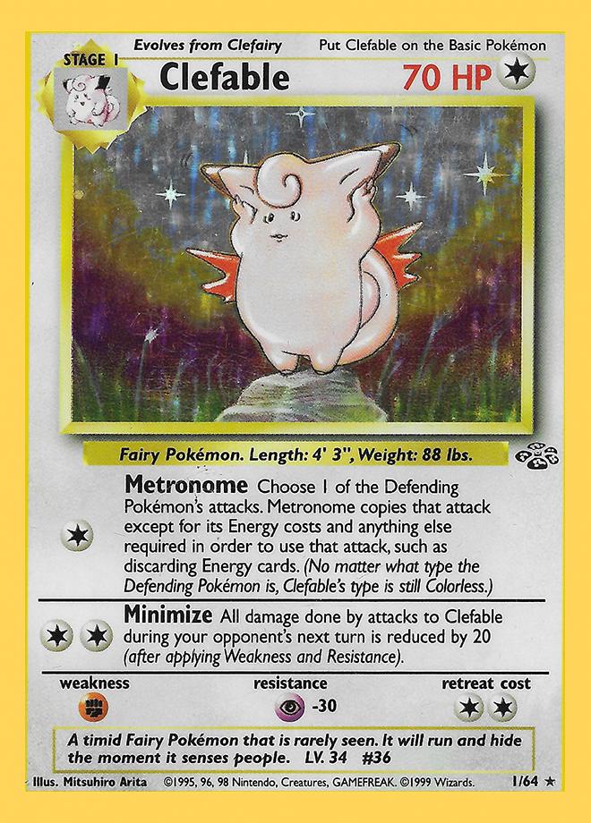 Clefable - Jungle - #1