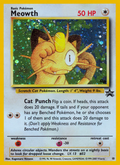 Meowth - Black Star Promo - #10