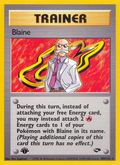 Blaine - Gym Challenge - #100 (1st Edition)