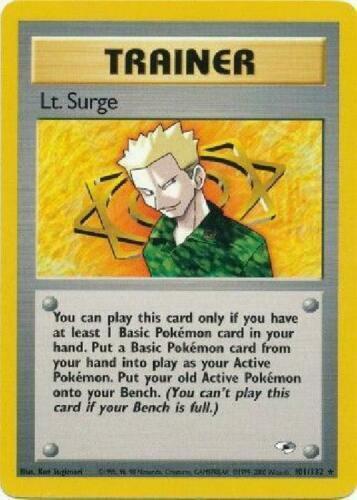 Lt. Surge - Gym Heroes - #101