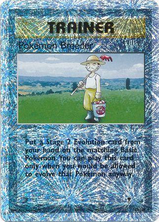 Pokémon Breeder - Legendary Collection - #102 (Reverse Holo)