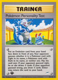 Pokémon Personality Test - Neo Destiny - #102 (1st Edition)