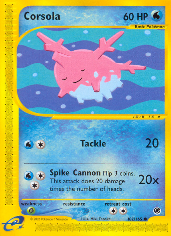 Corsola - Expedition - #102