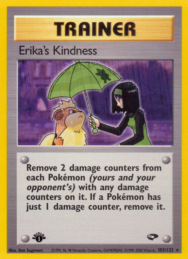 Erika's Kindness - Gym Challenge - #103 (1st Edition)