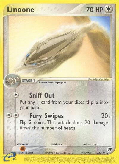Linoone - EX Sandstorm - #44