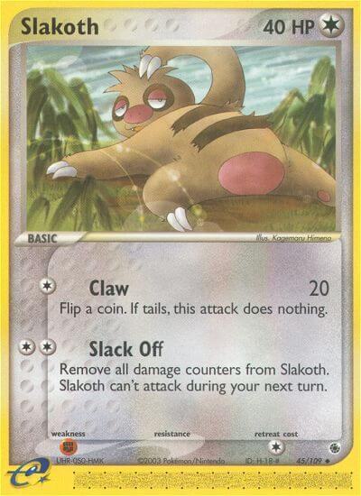 Slakoth - EX Ruby & Sapphire - #45