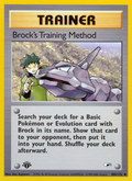 Brock's Training Method - Gym Heroes - #106 (1st Edition)