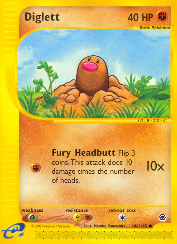 Diglett - Expedition - #106
