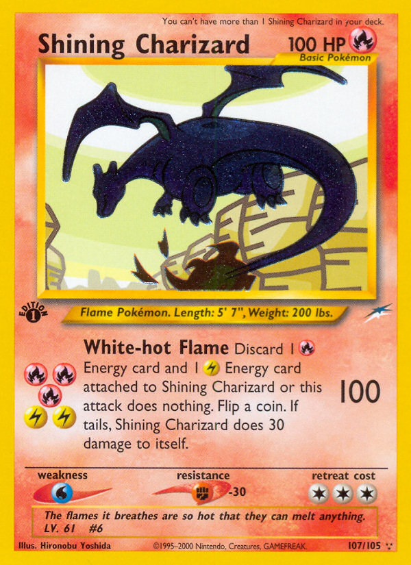 Shining Charizard - Neo Destiny - #107 (1st Edition)