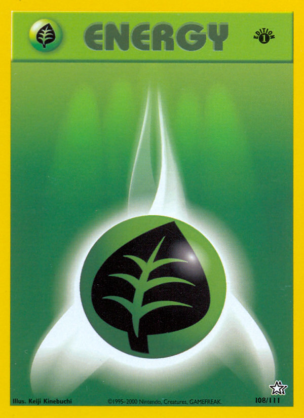 Grass Energy - Neo Genesis - #108 (1st Edition)