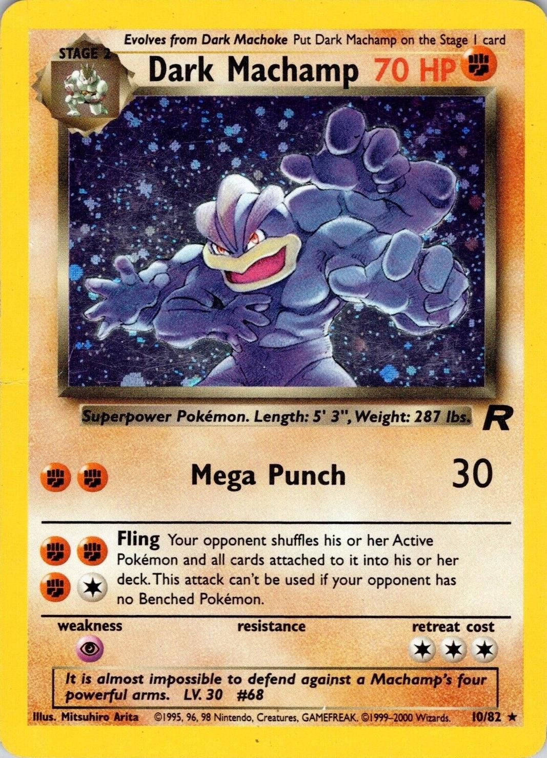 Dark Machamp - Team Rocket - #10