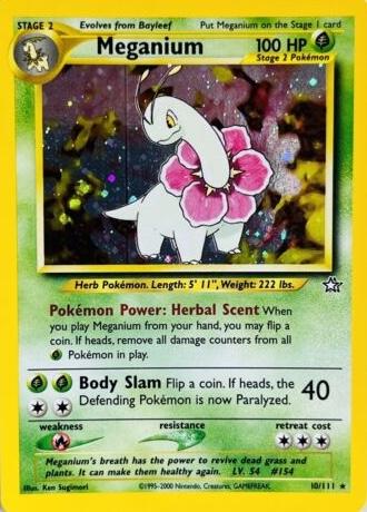 Meganium - Neo Genesis - #10