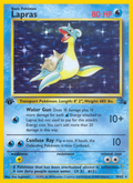 Lapras - Fossil - #10 (1st Edition)