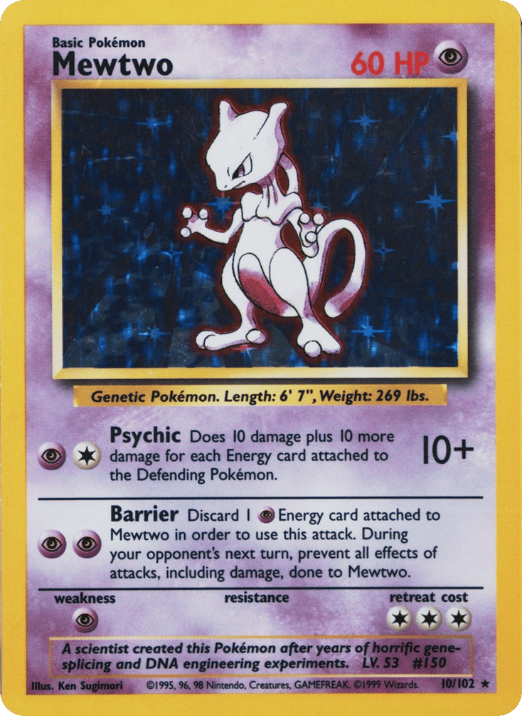 Mewtwo - Base Set - #10