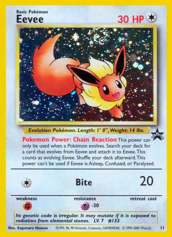 Eevee - Black Star Promo - #11