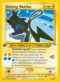 Shining Raichu - Neo Destiny - #111 (1st Edition)