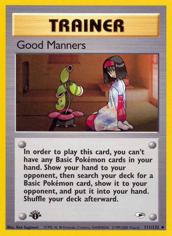 Good Manners - Gym Heroes - #111 (1st Edition)