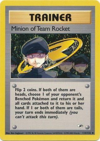 Minion of Team Rocket - Gym Heroes - #113