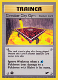 Cinnabar City Gym - Gym Challenge - #113 (1st Edition)