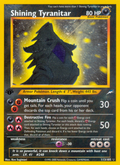 Shining Tyranitar - Neo Destiny - #113 (1st Edition)