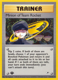 Minion of Team Rocket - Gym Heroes - #113 (1st Edition)