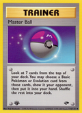 Master Ball - Gym Challenge - #116 (1st Edition)