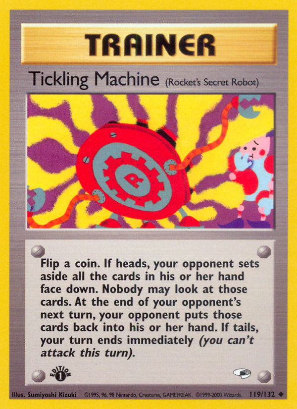 Tickling Machine - Gym Heroes - #119 (1st Edition)