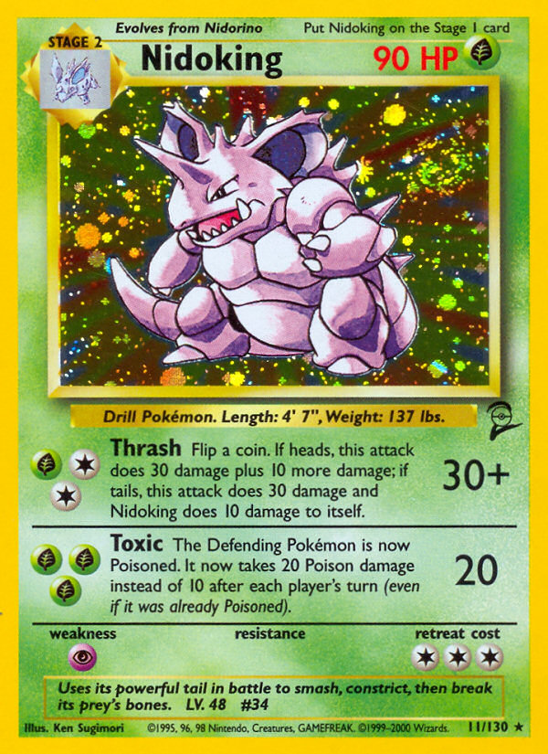 Nidoking - Base Set 2 - #11