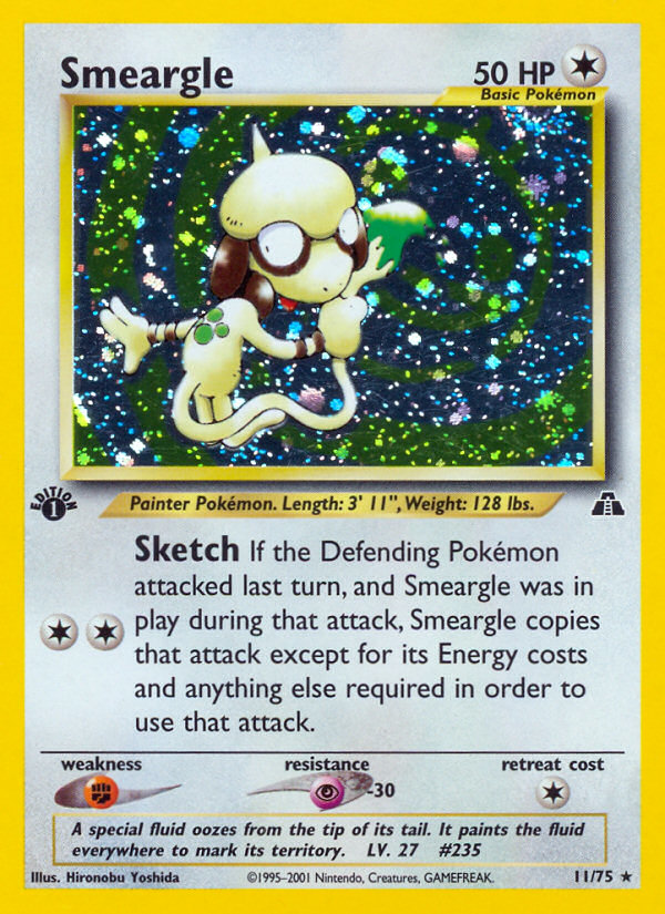 Smeargle - Neo Discovery - #11 (1st Edition)