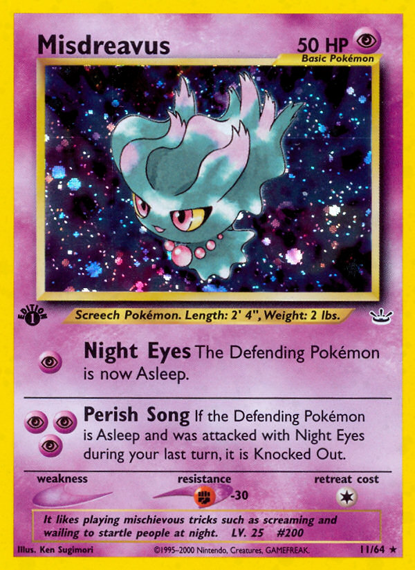 Misdreavus - Neo Revelation - #11 (1st Edition)